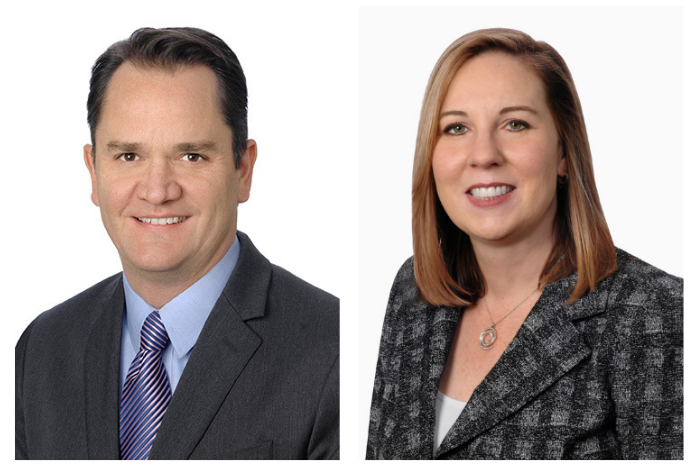 (l-r) Greg Ward, Executive Vice President, Chief Risk Officer; Arlene Coyle, Senior Vice President, Chief Audit Executive