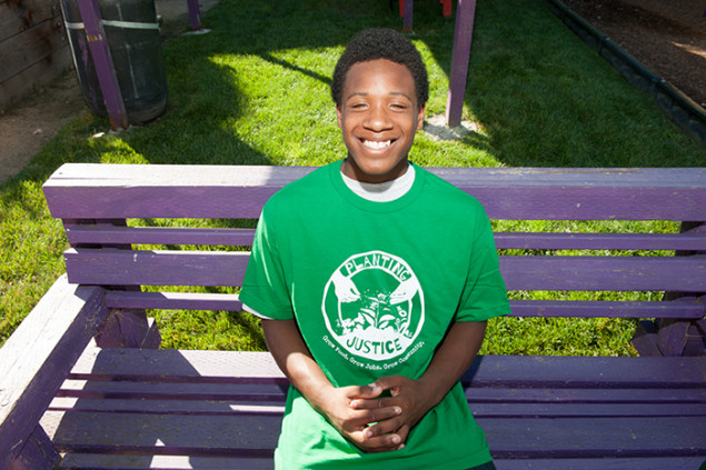 Because of the garden, Tylen Lee says Earth Science is his most powerful subject.